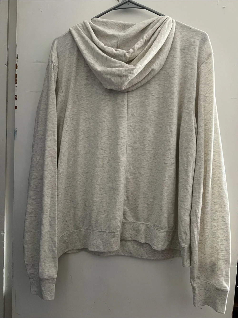 Nike Light Gray Logo Pullover Hoodie